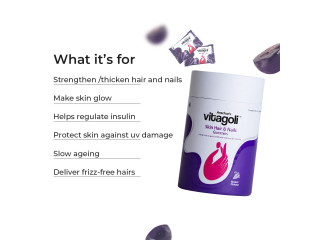 Vitagoli, the Best Hair Supplements for Hair Growth